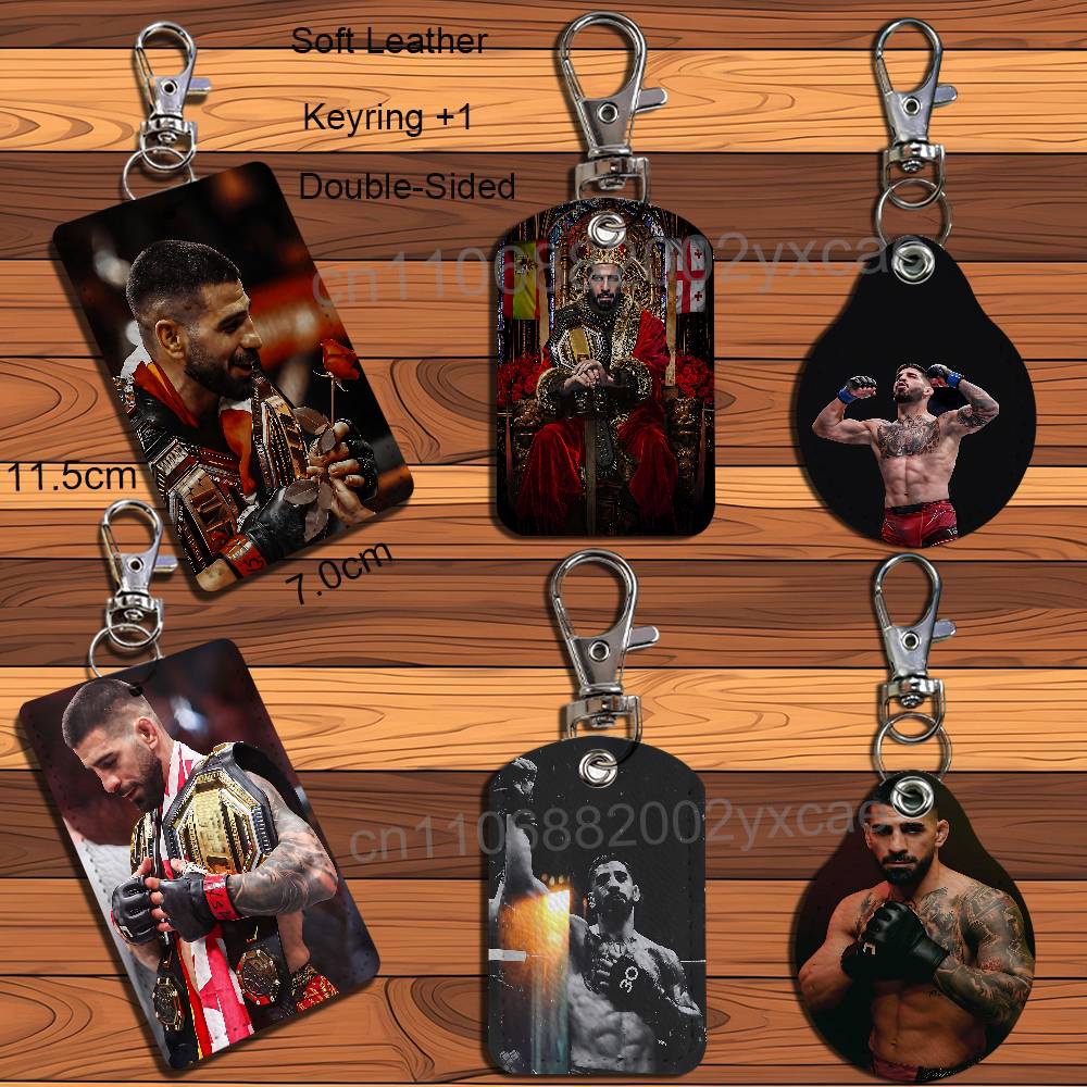 Lanyard Badge Holder - イリア・トプルヤのレザーキーチェーンバッジホルダー（ストラップ付き）- ID/アクセスカードホルダー、キーリングアクセサリー、ギフトオプションをお楽しみに待っています