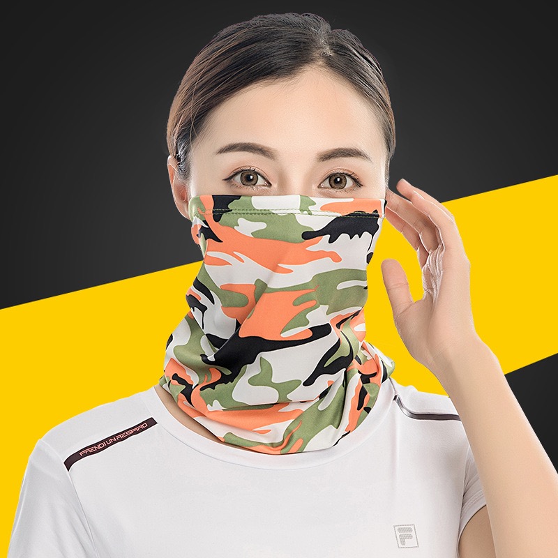 夏用通気性クールメッシュバンダナ ハイキング、ハンティング、 - Neck Warmer Tube のレビューと価格