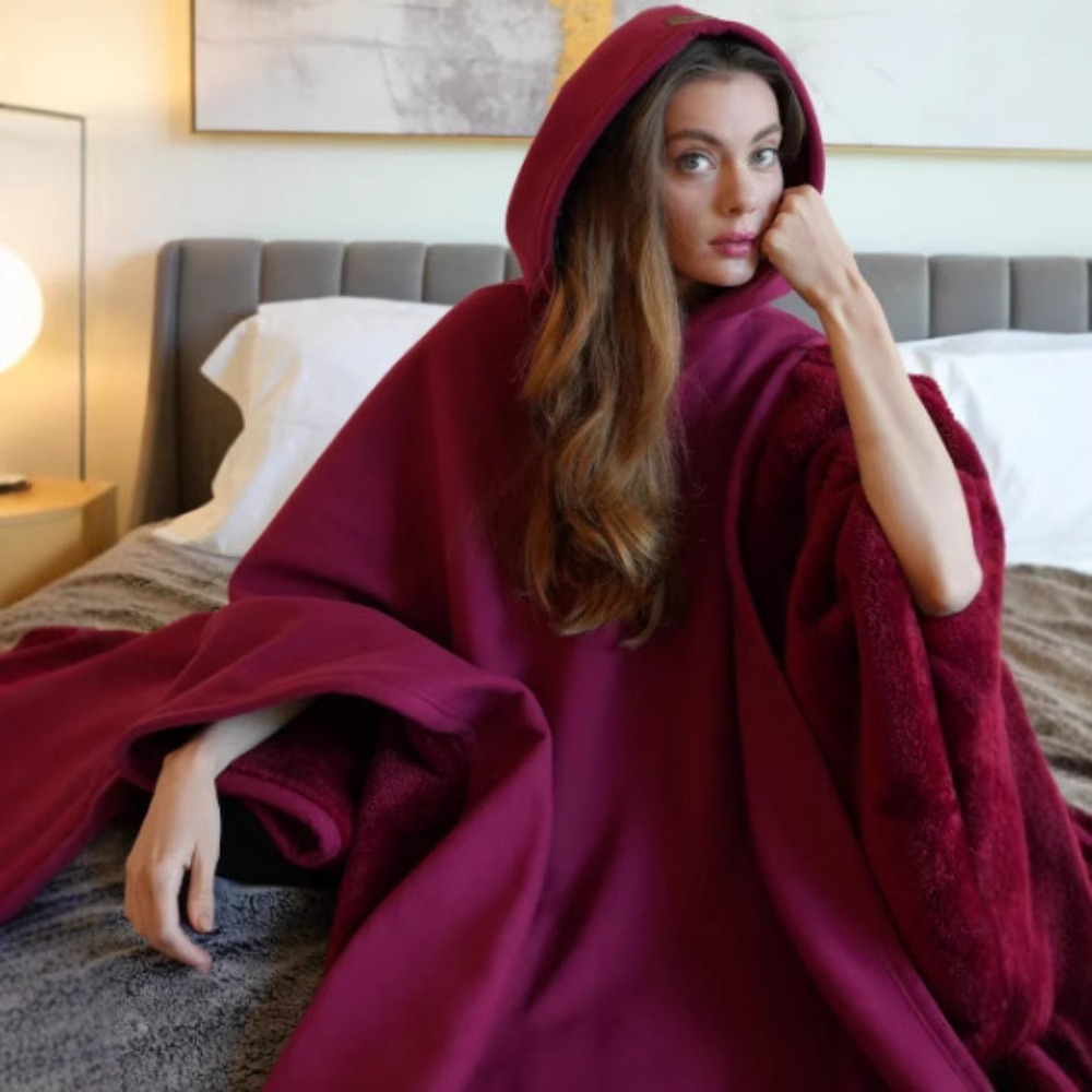 良質インディオマントパーカーパンクルーズソリッドカラーメンズ - Woven Scarf Blanket のレビューと価格